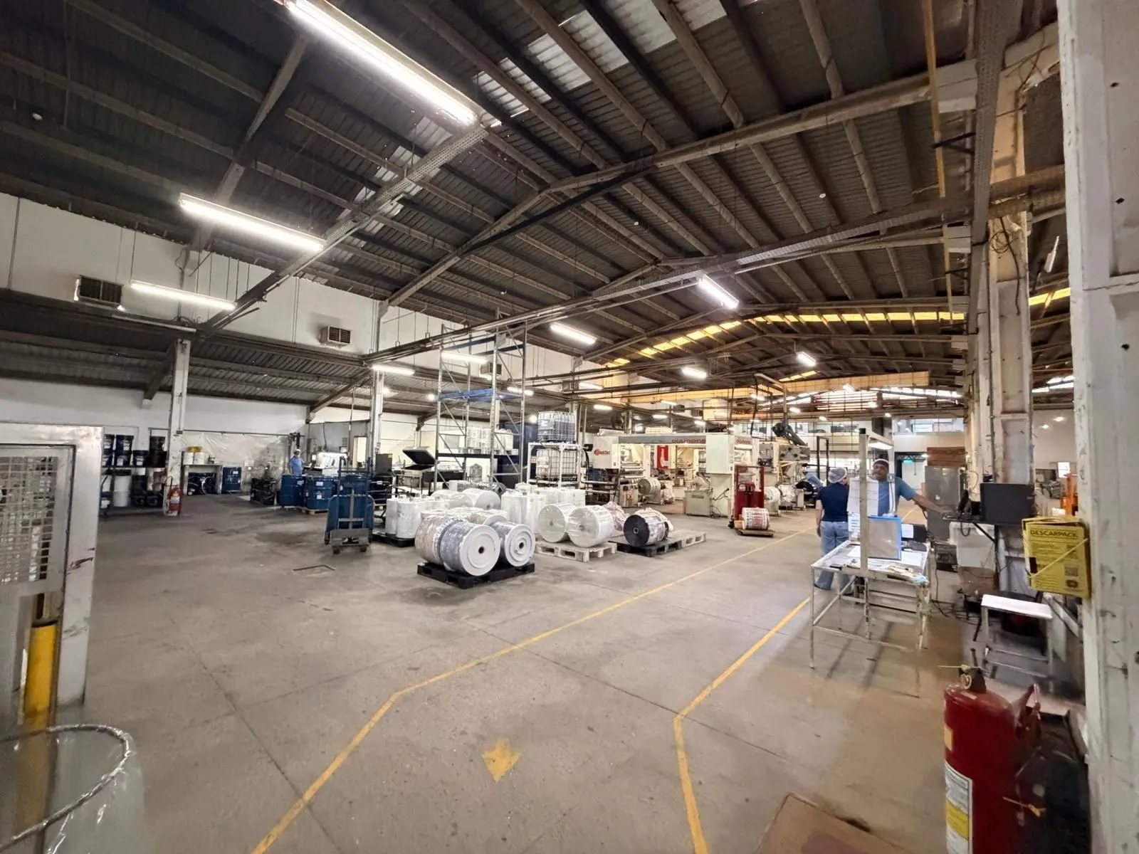 Instalação industrial de grande porte atendida em case técnico